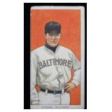 1909-11 T206 Sam Strang Baseball Tobacco Card
