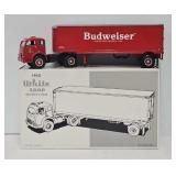 1st Gear 1:34 Die Cast Budweiser Tractor Trailer
