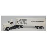 1990 ERTL Die Cast GE Tractor Trailer