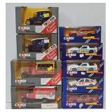 (9) Asst Die Cast Corgi & Corgi Classics Vehicles