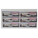 (6)1989 Hess Fire Trucks (MIB