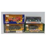 (4)  Die Cast Cars (MIB):  3 Corgi and 1 Dinky
