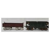 Train - (2) Pre-War Lionel Std Gauge Freight Cars