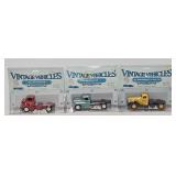 (3) Ertl Vintage Vehicles1:43 Die Cast Semi-Cabs