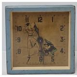 Lux "Shoe Shine Boy" Black Americana Alarm Clock