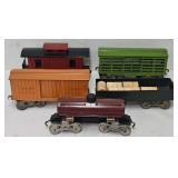 Train - (5) Lionel Standard Gauge Freight Cars