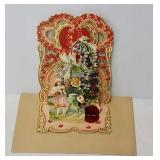 New/Old Victorian Die Cut Pop Up Valentine Card