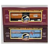 Train - (2) MTH O-Gauge Freight Cars (MIB)