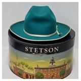Green Stetson Junior Cowboy Hat, Size 3/4