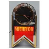 1993 Michelob Beer Lighted Clock Sign