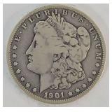 Coin - 1901O Morgan Silver Dollar