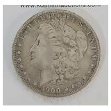 Coin - 1900S Morgan Silver Dollar