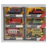 (6) Asst Die Cast Corgi Classics Vehicles