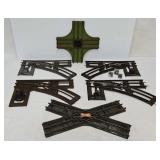 Train - Asst Pre-War Std Gauge Switches & X-Overs