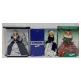 (3) Mattel Barbie Dolls w/OB