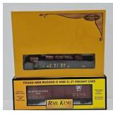 Train - (2) O-Gauge Freight Cars w/OB