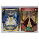 Mattel Snow White  & Belle Dolls w/OB