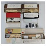 Train - (6) Unbuilt On3 Model Train Kits w/OB
