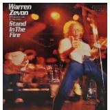 Promo - Warren Zevon "Stand in the Fire" LP Record