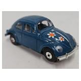 Aurora T-Jet Blue VW Beetle HO Slot Car