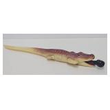 Black Americana Celluloid Alligator