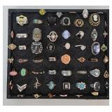 (58) Old to Vintage Rings