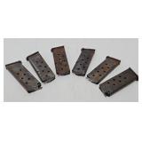 Military - (6) Vintage M-1911 Pistol Magazines
