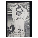 1921 Jesse Haines Exhibit Baseball Card