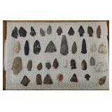 (36) Antique Arrow Heads