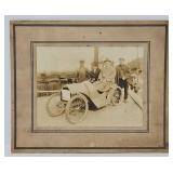 Orig 1910 Antique  Automobile "Race Prize" Photo