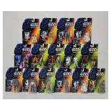 (15) 1995-96 Star Wars 3 3/4" Action Figures (MOC)