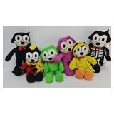 (6 Different) Felix the Cat 14" Plush