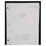 Orig 1980 The Gangster Chronicles TV Show Script