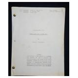 Orig 1980 Magnum P.I. Television Show Script