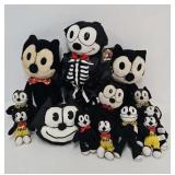 Lot of Asst Felix the Cat Plush