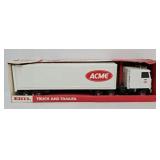 Ertl Pressed Steel Acme Tractor Trailer (MIB)