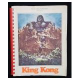1976 King Kong Movie Press Release Book