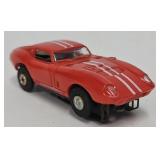 Aurora T-Jet Red Cobra GT HO Slot Car