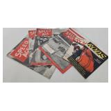 (6) Vintage Hot Rod Magazines Including Autographs