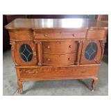 OAK BOW FRONT SERVER OAK BOW FRONT SERVER