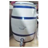 BLUE BAND CROCK DRINK DISPENSER BLUE BAND CROCK DRINK DISPENSER