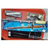 ASSORTED KNIVES AND DAGGERS ASSORTED KNIVES AND DAGGERS