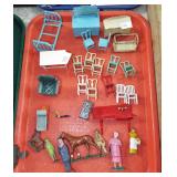 EARLY METAL MINIATURE TOYS