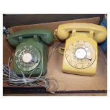 MID CENTURY DIAL PHONES