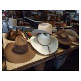 ASSORTED WESTERN HATS