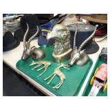 ASSORTED BRASS ANIMALS