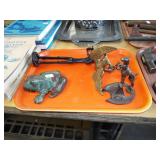 CAST IRON FROG AND MISC CAST IRON FROG AND MISC