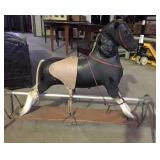 OLD STYLE ROCKING HORSE OLD STYLE ROCKING HORSE