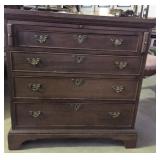 4 DRAWER CHIPPENDALE STYLE CHEST