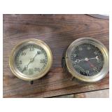 BRASS TRIMMED PRESSURE GAUGES